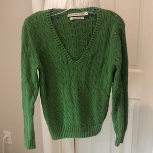 Tommy Hilfiger V-Neck Cable Knit Sweater